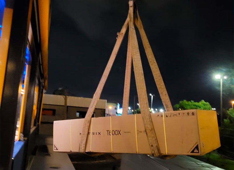 imagem de Transporte de equipamentos